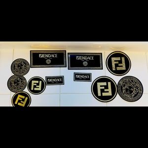 Fendi x Versace collab sticker set.